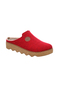Rohde Damen Softfilz Pantoletten Hausschuhe Weite G Wine Red