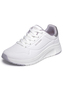Skechers Damen UNO Lite 2 Sneaker White Lavender