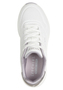 Skechers Damen UNO Lite 2 Sneaker White Lavender