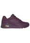 Skechers Damen UNO Stand on Air Schn�rschuhe Wine