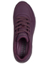 Skechers Damen UNO Stand on Air Schn�rschuhe Wine