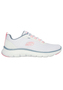 Skechers Damen Flex Appeal 5 0 New Path Sneaker White Pink Black