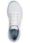 Skechers Damen Flex Appeal 5 0 New Path Sneaker White Pink Black