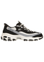 Skechers D�LITES - SMOOTH NOSTALGIA Sneaker Slip-in Black Natural