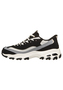 Skechers D�LITES - SMOOTH NOSTALGIA Sneaker Slip-in Black Natural