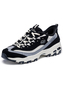 Skechers D�LITES - SMOOTH NOSTALGIA Sneaker Slip-in Black Natural