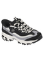 Skechers D�LITES - SMOOTH NOSTALGIA Sneaker Slip-in Black Natural