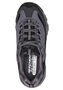 Skechers Damen DLites Modern Classic Sneaker Black Charcoal