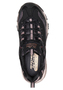 Skechers Damen DLites Modern Classic Sneaker Black Rose Gold