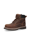 Dockers by Gerli Herren Leder Schn�rstiefel 23DA004-400460 Dunkelbraun