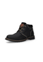 Dockers by Gerli Herren Leder Schn�rstiefeletten 53WI013-401100 Schwarz