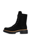 Rieker Damen 72609 00 Biker Boots Textil Schwarz