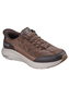 Skechers Herren Contour Foam Cozy Fit Cordelux Slip Ins Sneaker Brown