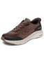 Skechers Herren Contour Foam Cozy Fit Cordelux Slip Ins Sneaker Brown