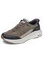 Skechers Herren Contour Foam Cozy Fit Cordelux Slip Ins Sneaker Olive