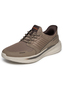 Skechers Herren Slade Luther Slip Ins Sneaker Relaxed Fit Dark Taupe