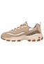 Skechers Damen D Lites Wild Charm Sneaker Taupe