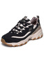 Skechers Damen D Lites Wild Charm Sneaker Black