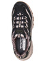Skechers Damen D Lites Wild Charm Sneaker Black
