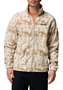 Columbia Steens Mountain Herren Print Fleece Jacke 1478231 272 beige