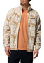 Columbia Steens Mountain Herren Print Fleece Jacke 1478231 272 beige