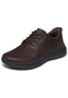 Skechers Herren Pollard Colt Slip Ins Relaxed Fit Red/Brown