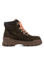 Tamaris Damen Leder Stiefelette 1-26247-47-722 Frauen Boots gef�ttert Gr�n