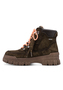 Tamaris Damen Leder Stiefelette 1-26247-47-722 Frauen Boots gef�ttert Gr�n