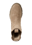 Tamaris Damen Chelsea Boot 1-25901-41-405 Leder Stiefelette Beige