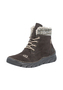Rieker Damen Schn�rstiefel Stiefelette Stiefel Warmfutter 55031-25 Braun