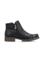 Rieker Damen Kurzstiefel 79550-00 Stiefel Schuhe Kunstleder Schwarz