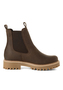 Tamaris Damen Leder Chelsea Boot 1-26494-45-3B4 gef�ttert Stiefelette Braun