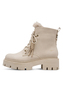 Tamaris Damen Stiefelette 1-26226-47-400 Frauen Boots Warmfutter Beige