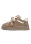 Tamaris Damen Sneaker 1-23761-47-341 Frauen Schn�rschuh Chunky beige