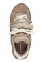Tamaris Damen Sneaker 1-23761-47-341 Frauen Schn�rschuh Chunky beige