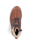 Rieker Herren Schn�rstiefel 39442-24 Stiefelette Warmfutter Braun