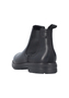 Rieker Herren Leder Chelsea Boots 33484-00 Stiefelette Warmfutter Schwarz