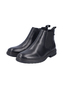 Rieker Herren Leder Chelsea Boots 33484-00 Stiefelette Warmfutter Schwarz