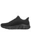 Skechers Herren BOBS B Flex Smooth Edge Sneaker Schn�rschuhe Schwarz
