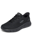 Skechers Herren BOBS B Flex Smooth Edge Sneaker Schn�rschuhe Schwarz