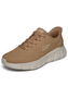 Skechers Herren BOBS B Flex Smooth Edge Sneaker Schn�rschuhe Chestnut
