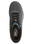 Skechers Herren Track Revno Slip Ins Sneaker Charcoal Grey