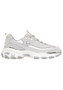 Skechers Damen D Lites Chrome Wave Sneaker Grau
