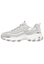 Skechers Damen D Lites Chrome Wave Sneaker Grau