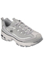 Skechers Damen D Lites Chrome Wave Sneaker Grau