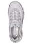 Skechers Damen D Lites Chrome Wave Sneaker Grau
