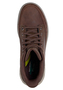 Skechers Herren Sterling Rogan Slip On Schuhe Leder Brown