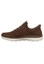 Skechers Summits Luxe Stride Sneaker Slip On Chocolate Braun