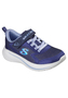 Skechers Kinder Wave 92 Sneaker Navy/ Lt. Blue