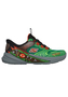 Skechers Jungen HYPER QUEST Slip On Sneaker Hands Free Gr�n Multi